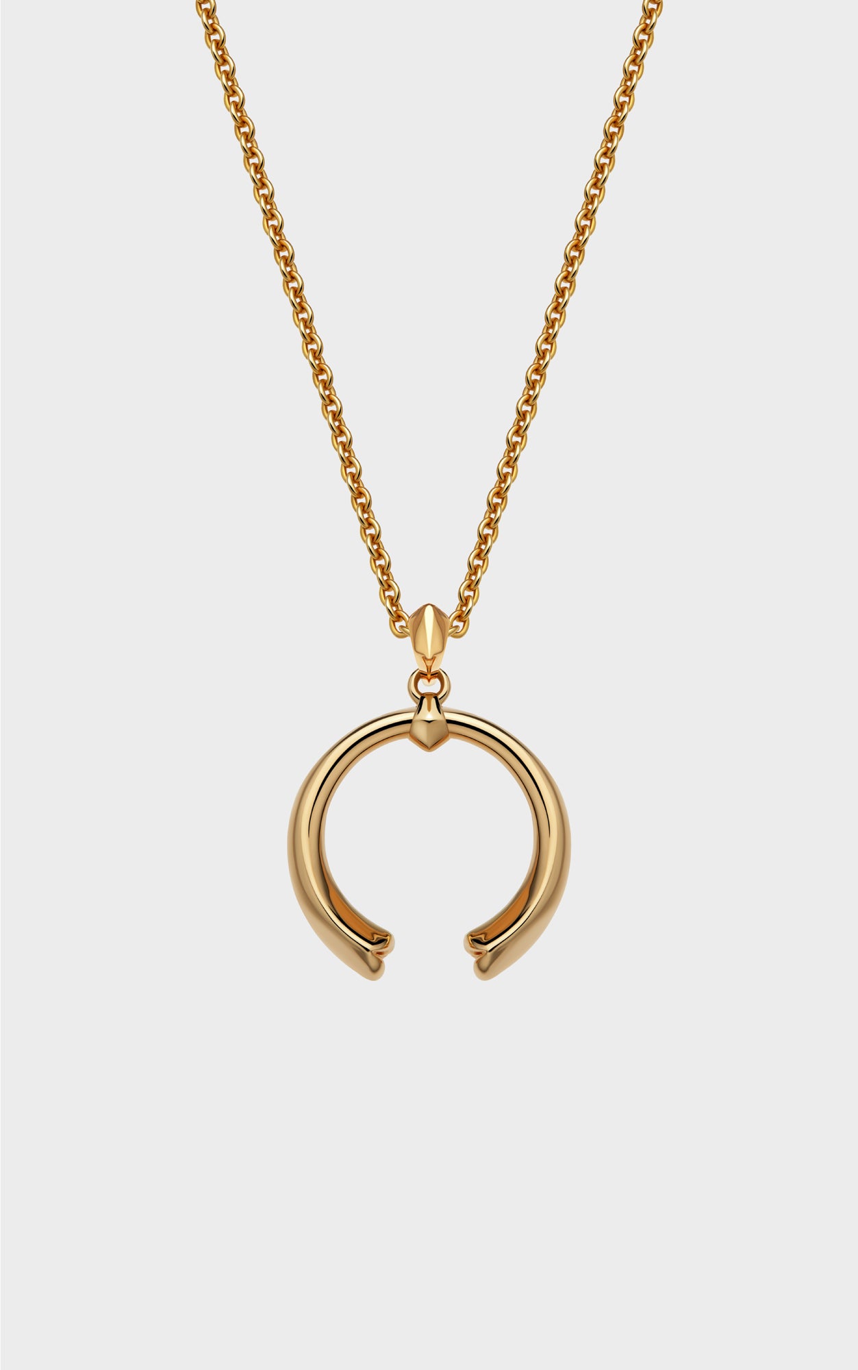 Gold Kiss Pendants