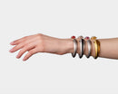 Black Slender Kiss Bangle