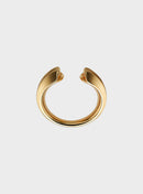 Gold Kiss Small Ring
