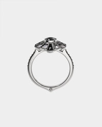 Round Black Sapphires